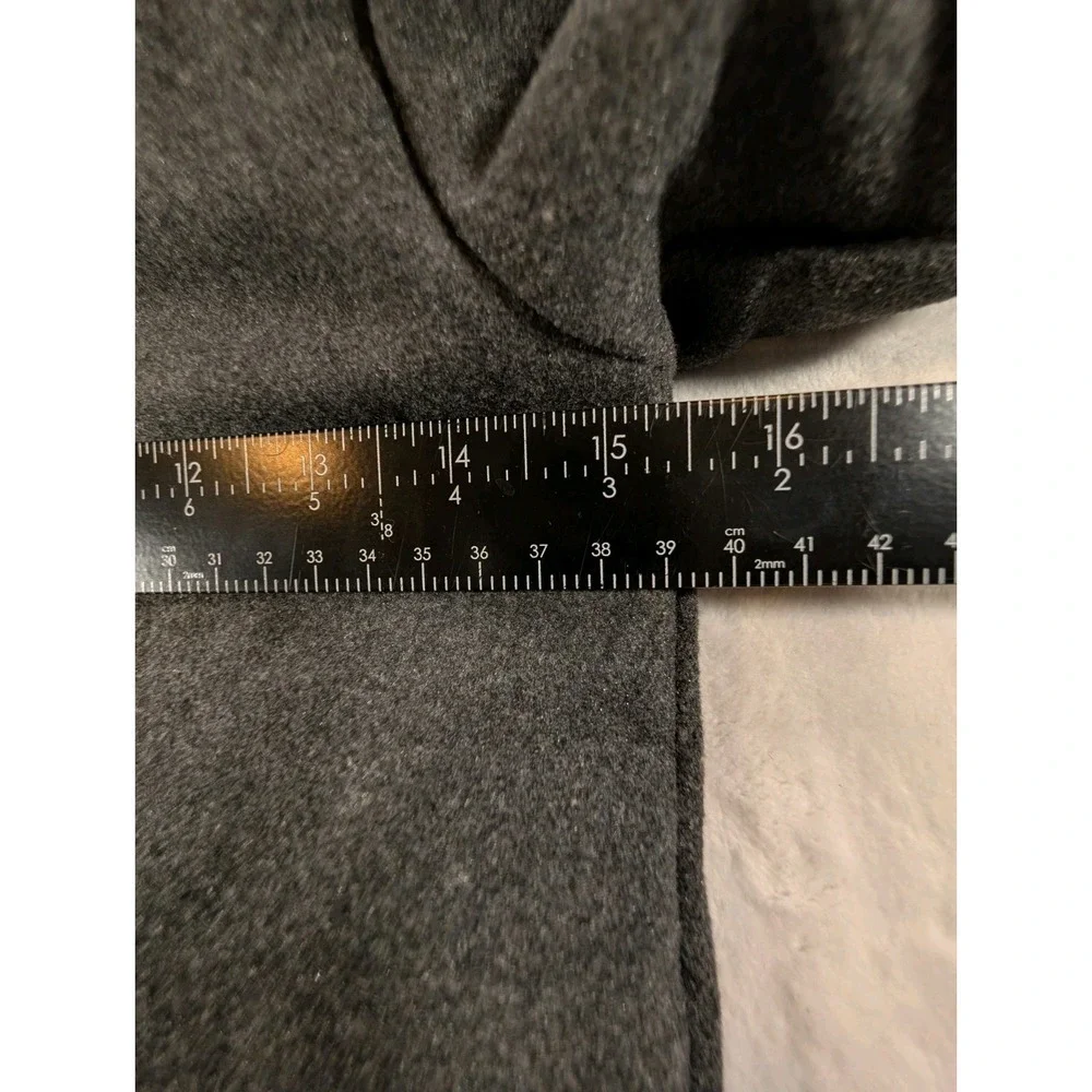 Extreme Outfitters Boys 5/6 Gray Hooded Military Field Jacket Coat ZipWool Blnd